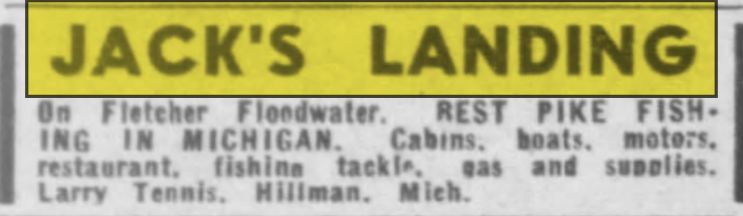 Jacks Landing - Aug 1946 Ad (newer photo)